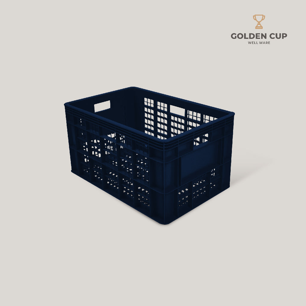 GOLDEN CUP ลังพลาสติกโปร่งหนาพิเศษ AG112