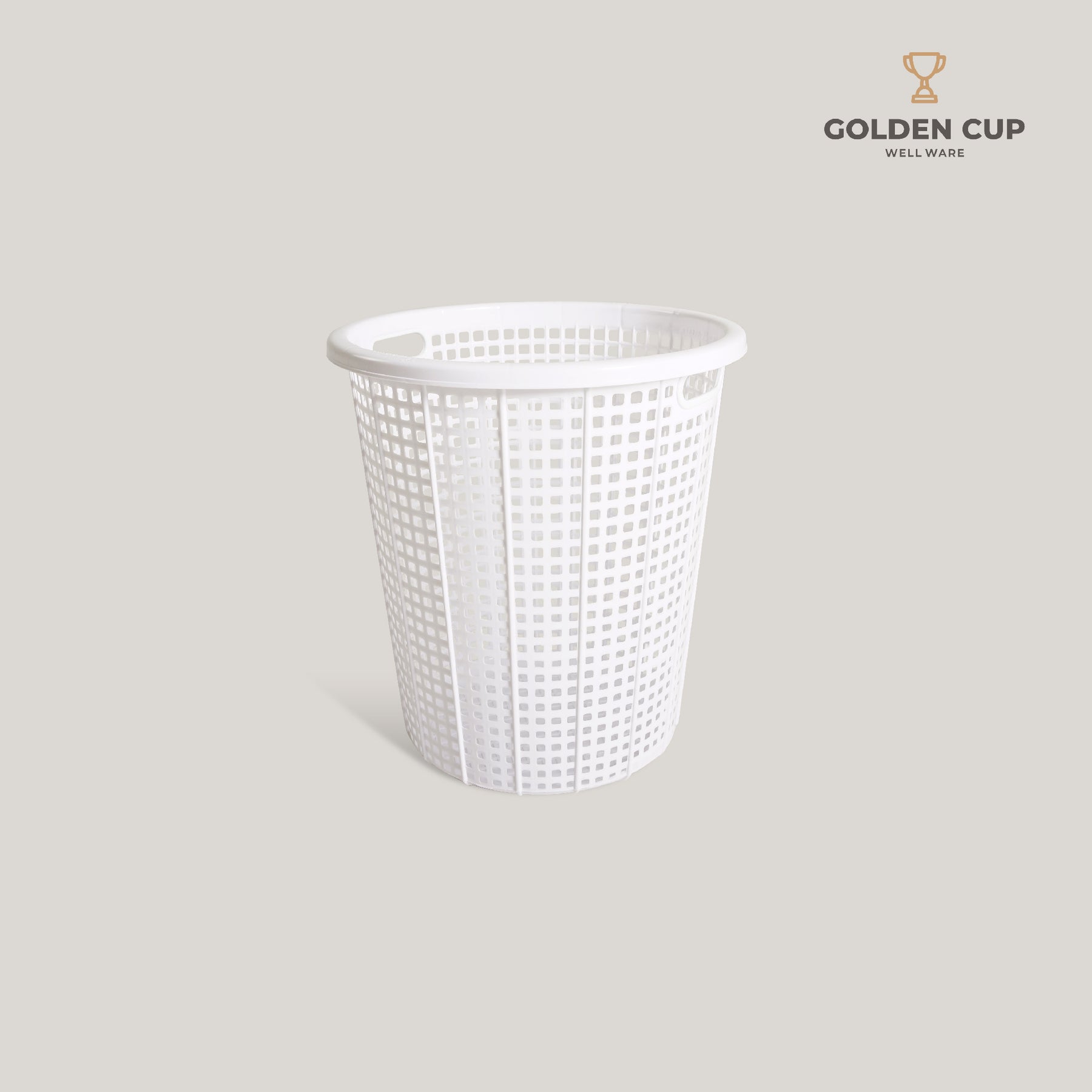 GOLDEN CUP ตะกร้าผ้าทรงกลม30ลิตร AG283 แพ็ค1