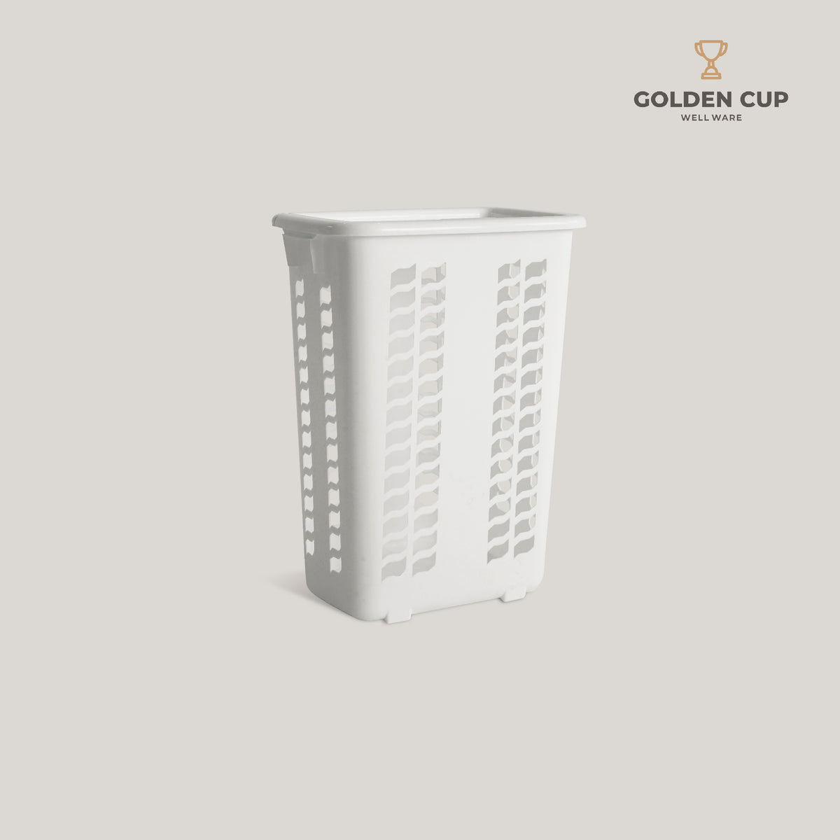 GOLDEN CUP ตะกร้าผ้าแบบมีฝาปิดAG345
