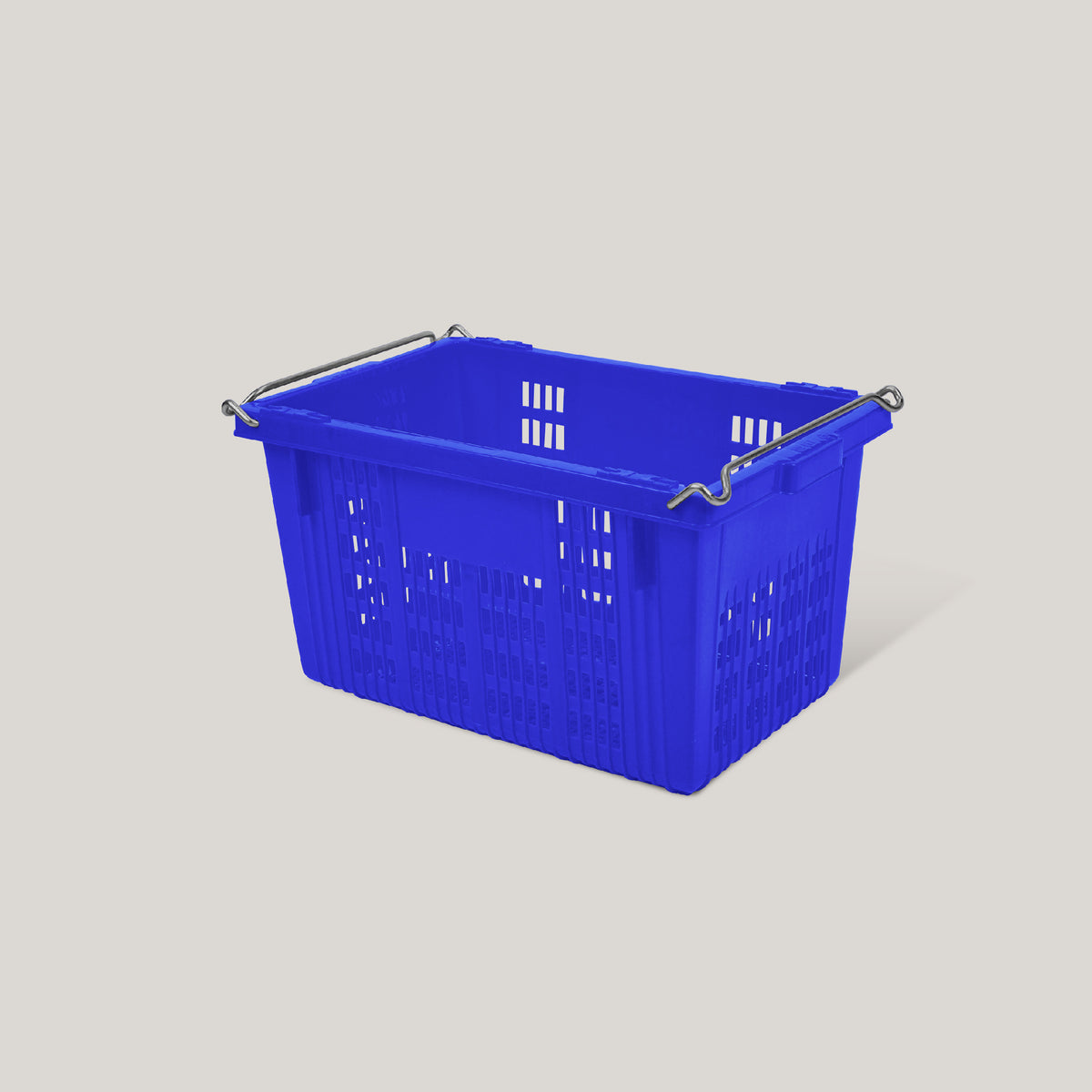 GOLDEN CUP ลังพลาสติกหูเหล็ก AG111