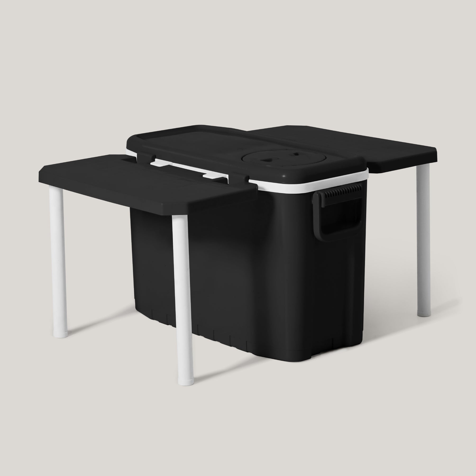 New Arrival Cooler Box 59L with TABLE กระติกน้ำแข็งตั้งวง กระติกพร้อมโต๊ะตั้งวง แบบพับเก็บได้ ขนาด 59 ลิตร AG994T