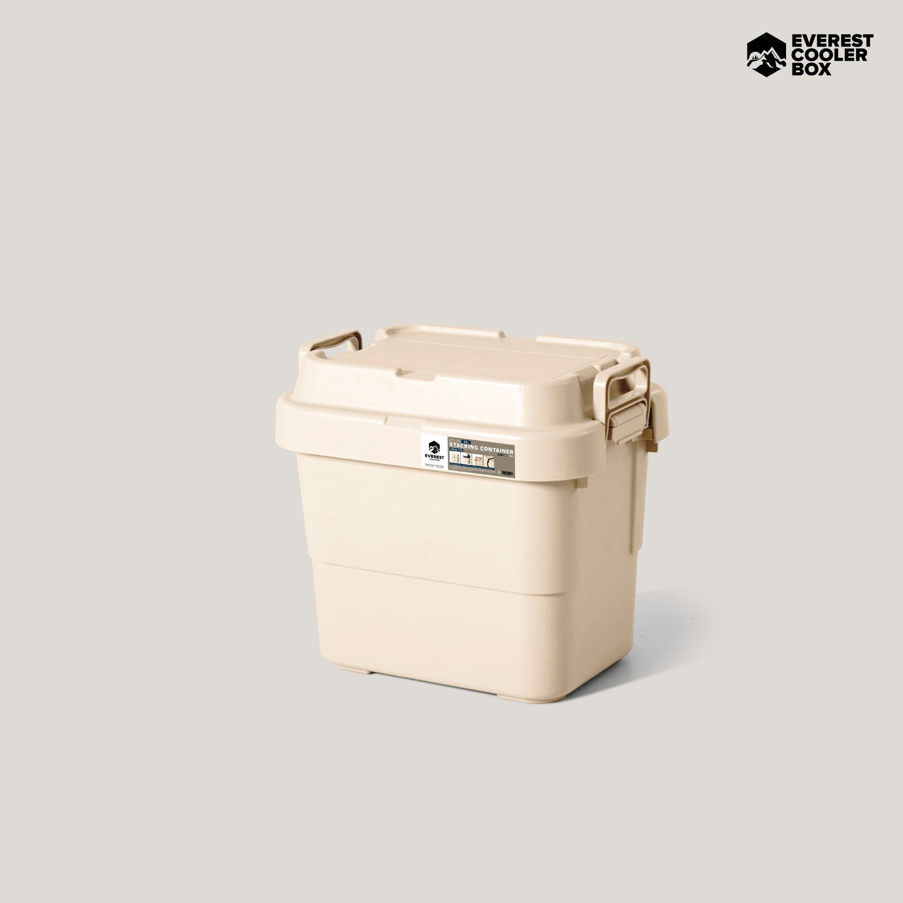 STACKING CONTAINER ลังแคมป์ปิ้ง ลังhulker กล่องindex ขนาด22,30,50,70 ลิตร Camping Box