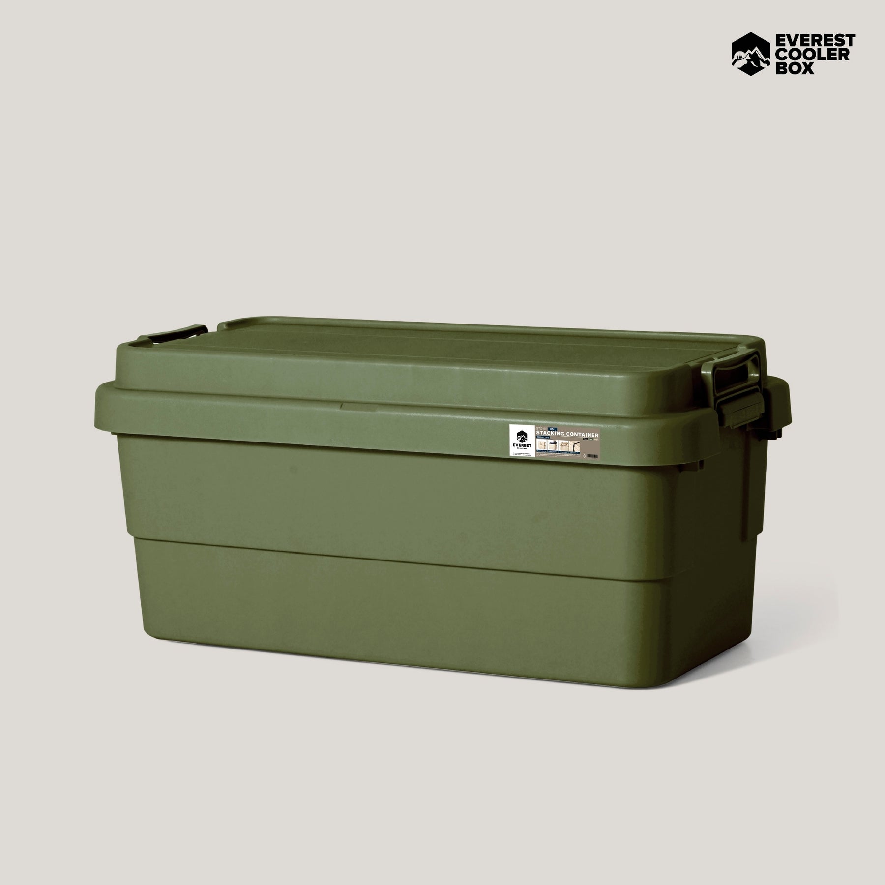 STACKING CONTAINER ลังแคมป์ปิ้ง ลังhulker กล่องindex ขนาด22,30,50,70 ลิตร Camping Box