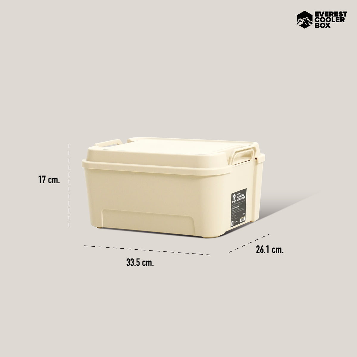 Stacking Container – กล่องจัดเก็บของอเนกประสงค์ 9 ลิตร และ 19 ลิตร