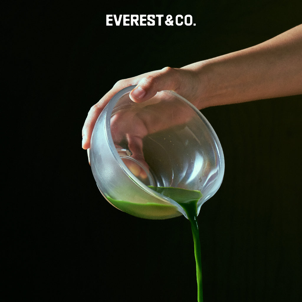 EVEREST&CO. ถ้วยชงชา ถ้วยตีมัทฉะ PC Food Grade ตกไม่แตก รุ่น CHAWAN LITE ขนาด 480 ml.