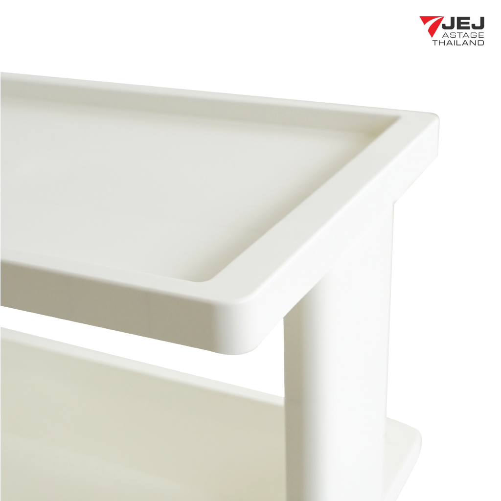 JEJ ASTAGE THAILAND TABLE WAGON ( Made in Japan ) รถเข็นอเนกประสงค์ใส่ของสามชั้นมีล้อน้ำหนักเบาเคลื่อนย้ายสะดวก