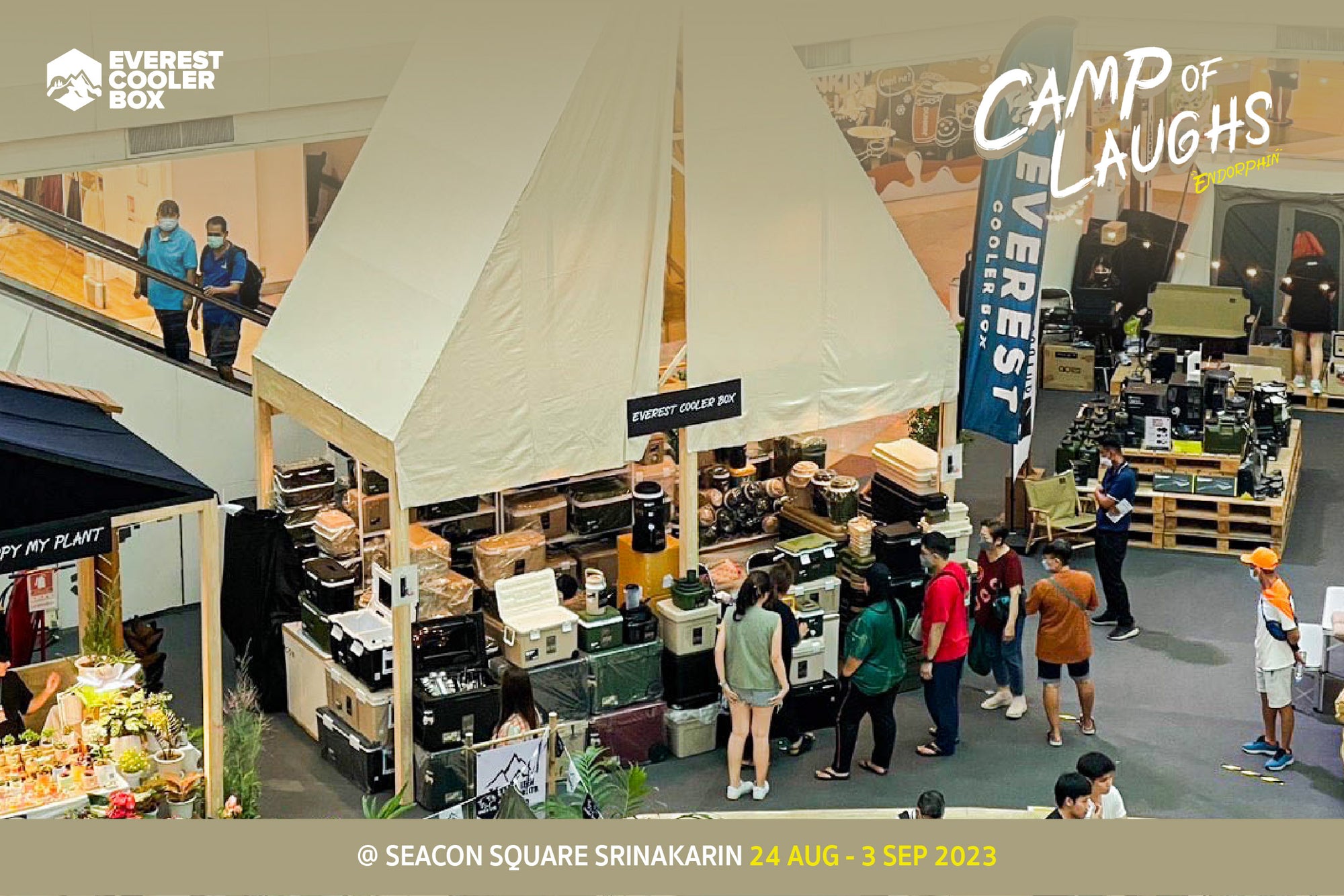 Camp Of Laughs  Seacon Square 24 AUG - 3 SEP 2023