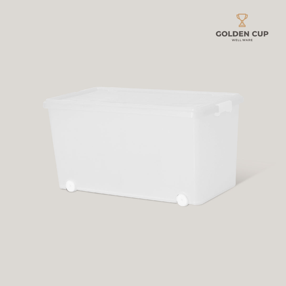 GOLDEN CUP กล่องล้อเลื่อนอเนกประสงค์ ขนาด 100 ลิตร รุ่น AG1100