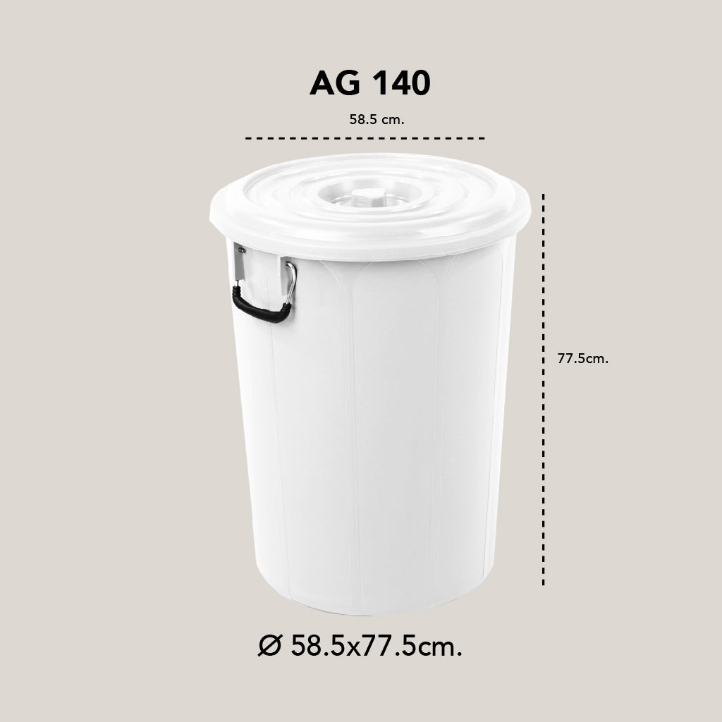 GOLDEN CUP ถังอเนกประสงค์ ถังใส่น้ำ ถังใส่ของ ( AG140 ) ความจุ 40 แกลลอน