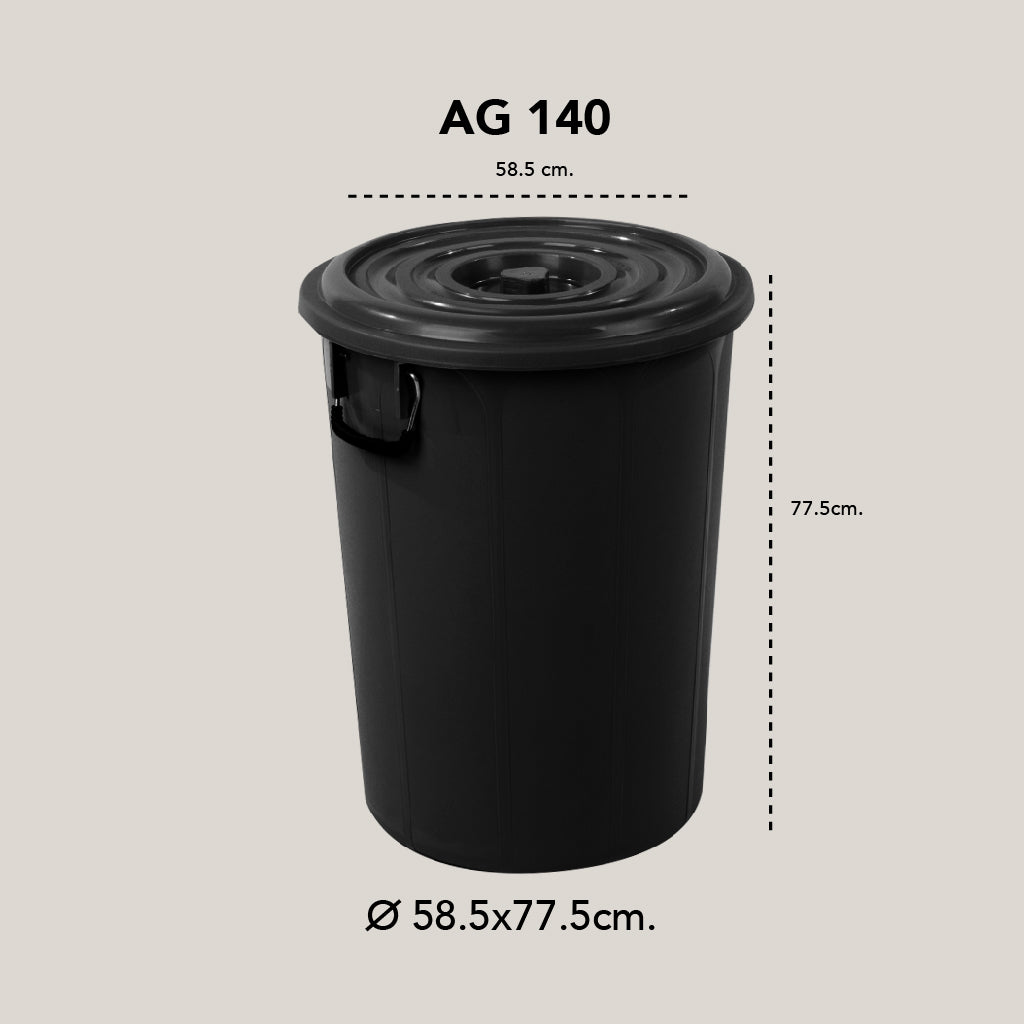 GOLDEN CUP ถังอเนกประสงค์ ถังใส่น้ำ ถังใส่ของ ( AG140 ) ความจุ 40 แกลลอน