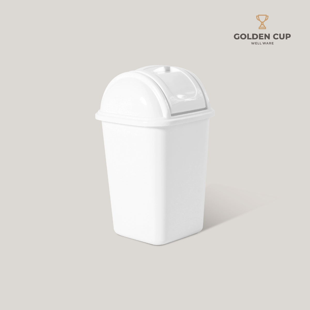 GOLDEN CUP ถังขยะฝาสวิง 12 ลิตร AG212
