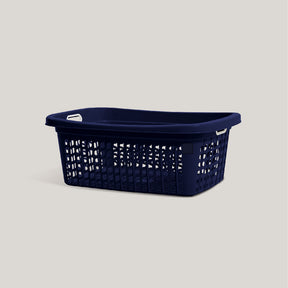 GOLDEN CUP ตะกร้าพลาสติก ตะกร้าใส่ของ เสื้อผ้า ทรงเหลี่ยมผืนผ้า AG229