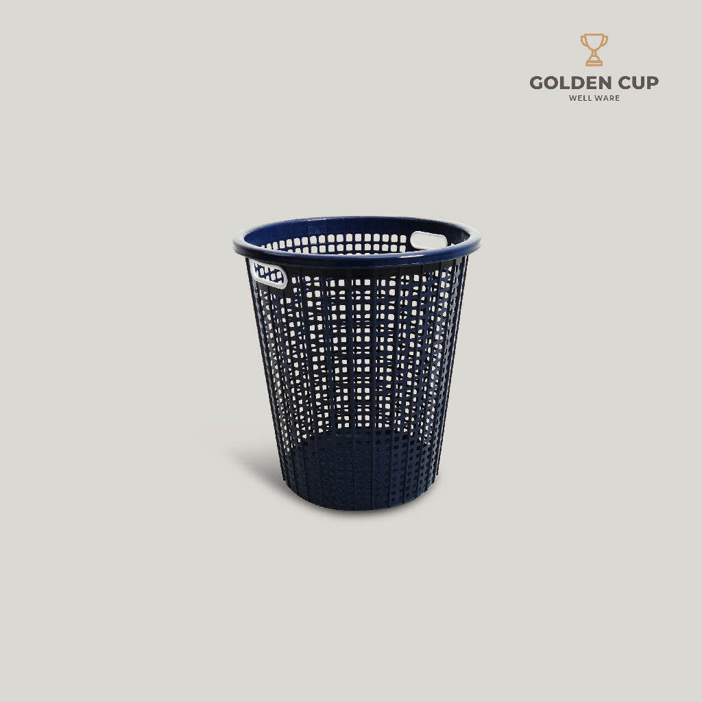 GOLDEN CUP ตะกร้าผ้าทรงกลม20ลิตร AG282 แพ็ค1