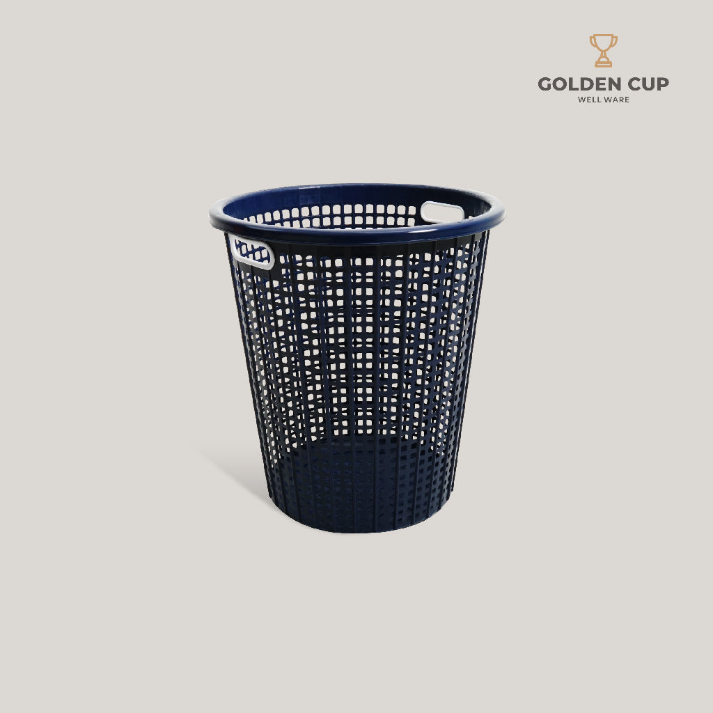 GOLDEN CUP ตะกร้าผ้าทรงกลม40ลิตร AG284 แพ็ค 1