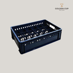 GOLDEN CUP ลังคว่ำแก้ว 24 ช่อง ลังใส่แก้ว ลังพลาสติก AG320