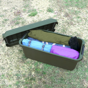 EVEREST&CO. STACKAWAY CONTAINER (L) 73 ลิตร(Made in Japan) กล่องเก็บของ ลัง เก็บของ มีซีนกันน้ำ กันฝุ่น ความจุ 73 ลิตร