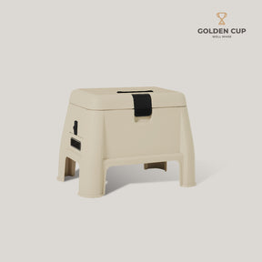 GOLDEN CUP กล่องเครื่องมือ เก้าอี้สำหรับเก็บอุปกรณ์ STEP BOX รุ่น AG626