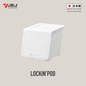 JEJ ASTAGE (Made in Japan)  กล่องลิ้นชักฝาเปิดหน้า Lock in Pod