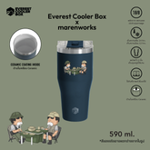 Everest Cooler Box X marenworks แก้วน้ำ กระบอกน้ำเก็บความเย็น ขนาด 480ml 530ml 590ml