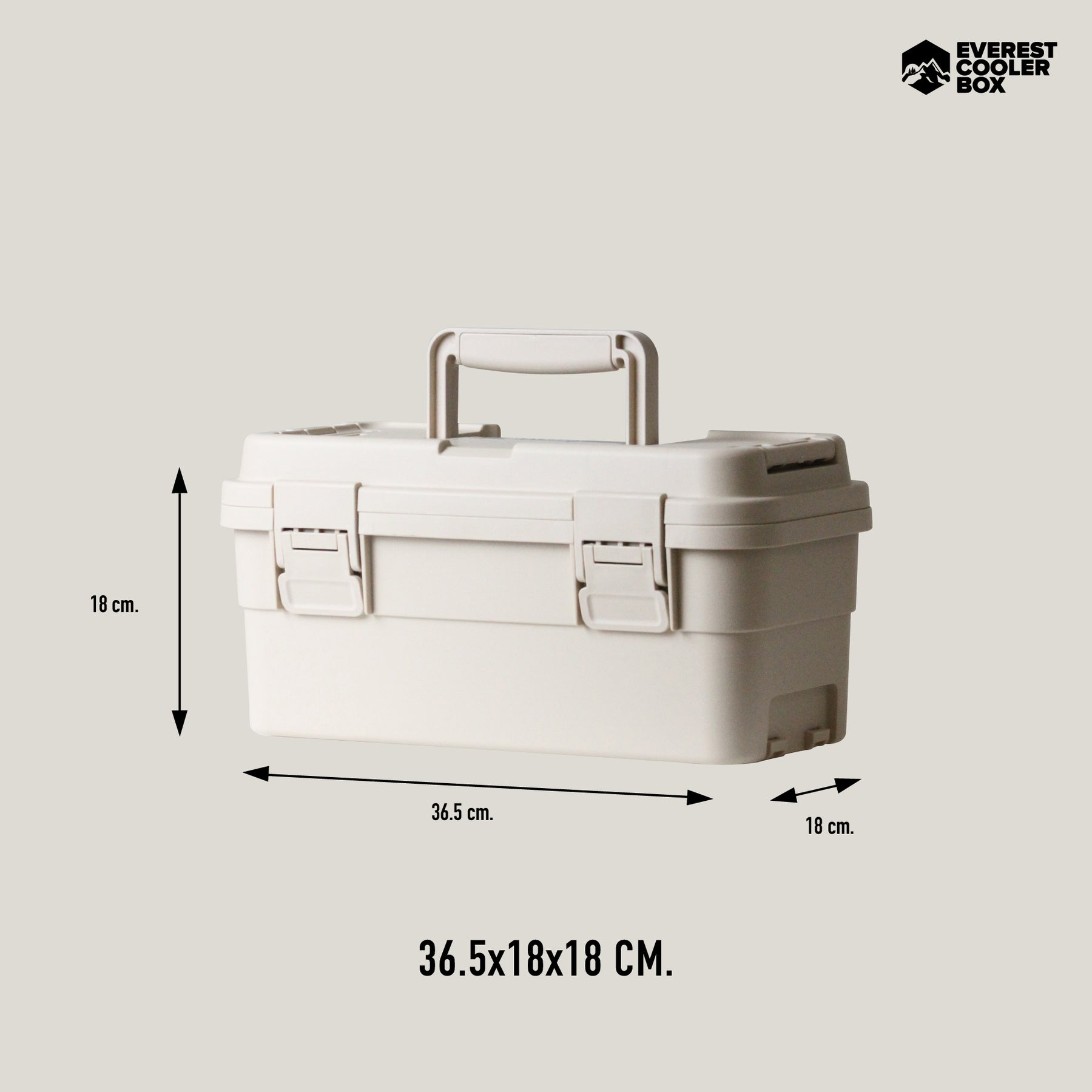 กล่องเก็บอุปกรณ์ กล่องเครื่องมือ Stacking Box ขนาด 4ลิตร, 6.5ลิตร, 15ลิตร พร้อมถาดเก็บของด้านใน