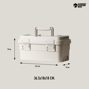 กล่องเก็บอุปกรณ์ กล่องเครื่องมือ Stacking Box ขนาด 4ลิตร, 6.5ลิตร, 15ลิตร พร้อมถาดเก็บของด้านใน
