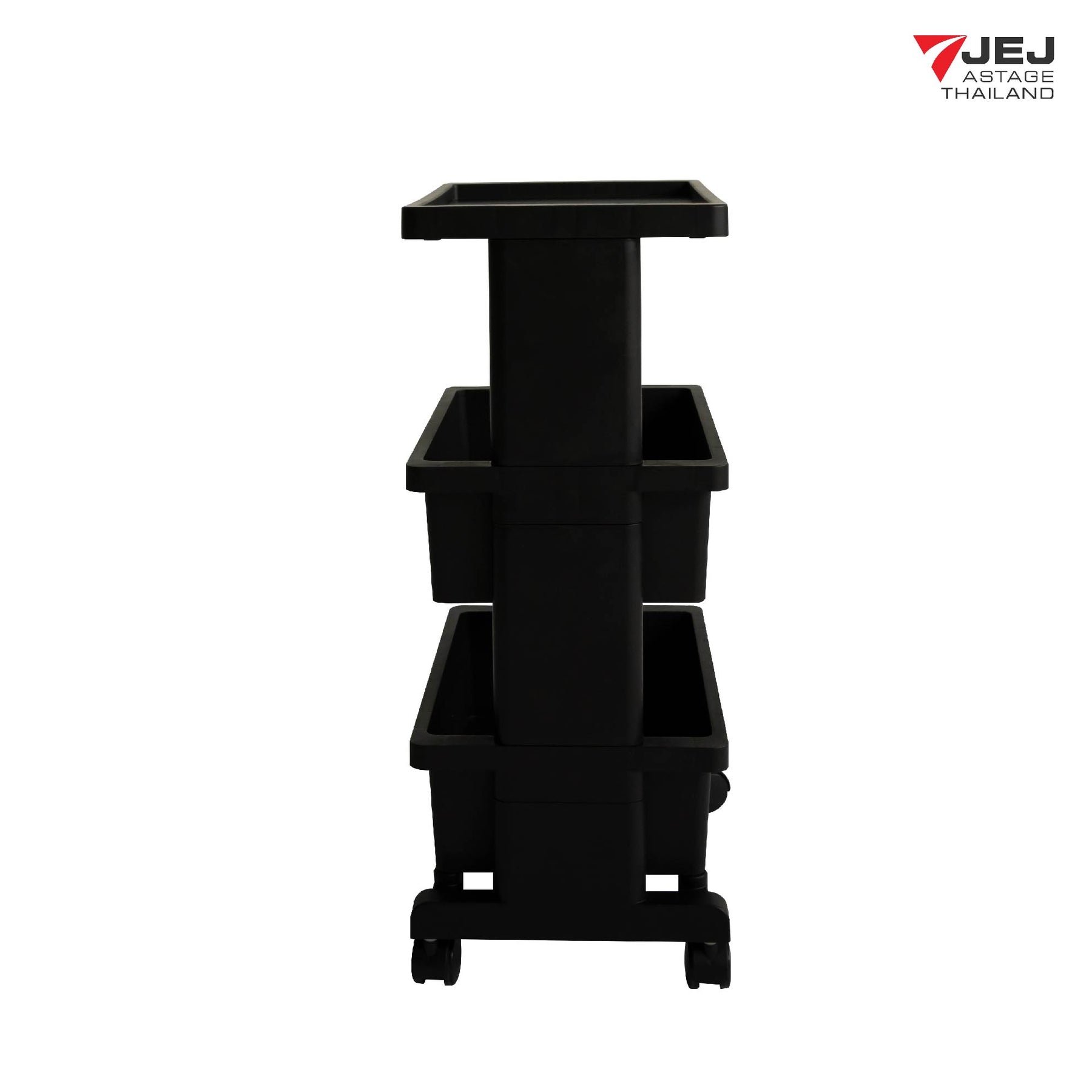 JEJ ASTAGE THAILAND TABLE WAGON ( Made in Japan )  รถเข็นอเนกประสงค์ใส่ของสามชั้นมีล้อน้ำหนักเบาเคลื่อนย้ายสะดวก