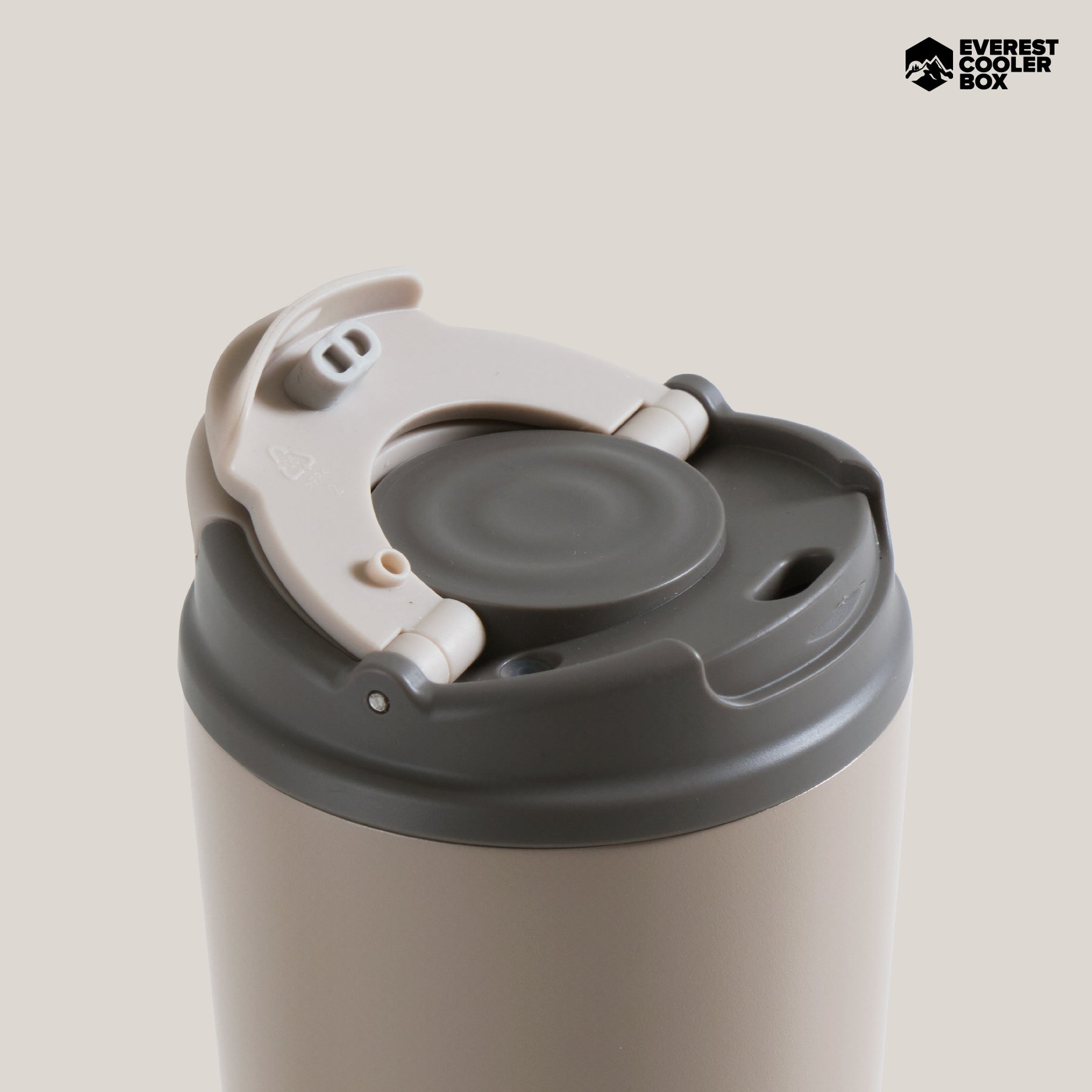 EVEREST&CO. Trek Tumbler แก้วน้ำเก็บความเย็นพร้อมหลอดในตัว  เคลือบเซรามิคด้านใน ขนาด 600 ml.