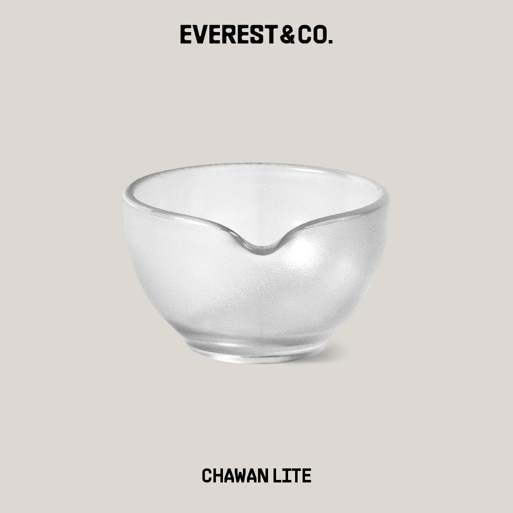 EVEREST&CO. ถ้วยชงชา ถ้วยตีมัทฉะ PC Food Grade ตกไม่แตก รุ่น CHAWAN LITE ขนาด 480 ml.