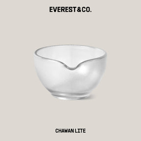 EVEREST&CO. ถ้วยชงชา ถ้วยตีมัทฉะ PC Food Grade ตกไม่แตก รุ่น CHAWAN LITE ขนาด 480 ml.
