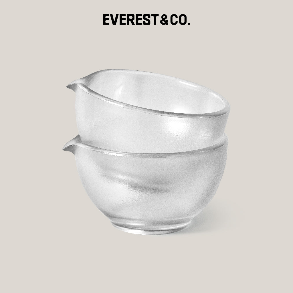 EVEREST&CO. ถ้วยชงชา ถ้วยตีมัทฉะ PC Food Grade ตกไม่แตก รุ่น CHAWAN LITE ขนาด 480 ml.